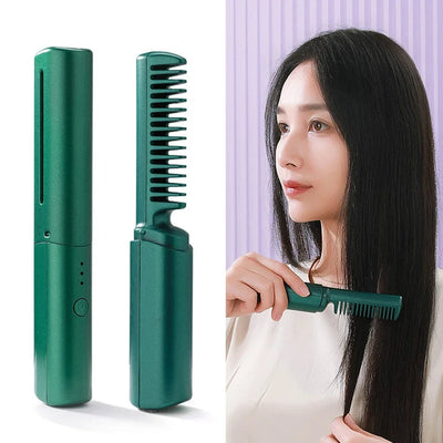 Mini Hair Straightener Comb