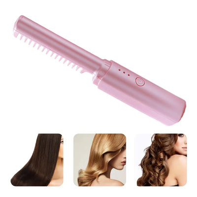 Mini Hair Straightener Comb