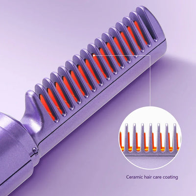 Mini Hair Straightener Comb