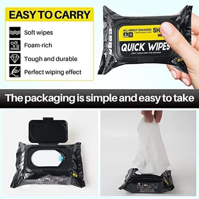 Shoe Wipes - Improved Shoe Cleaning Formula | SHOPPOCITY 